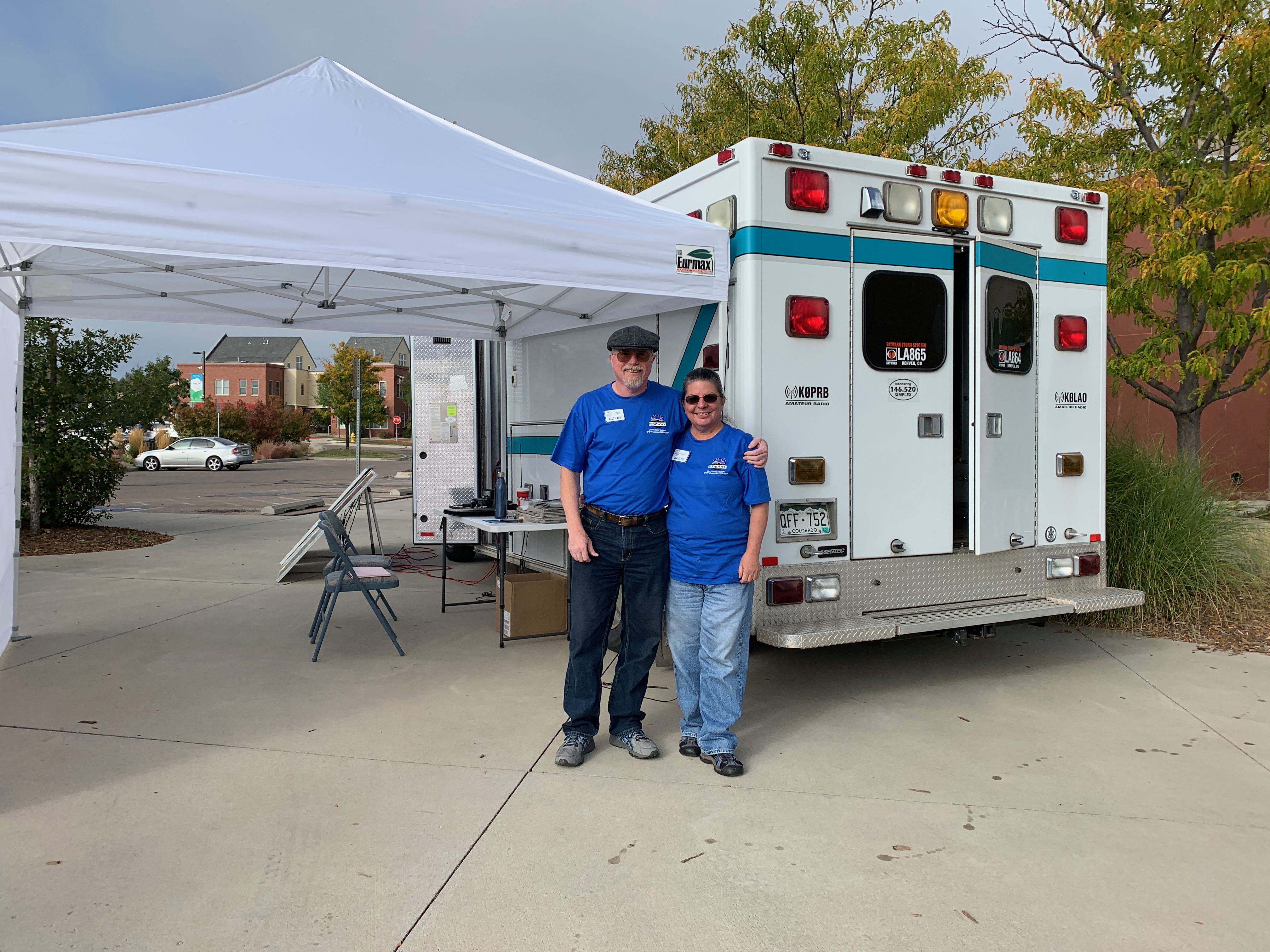 Phil Burke, K0PRB, and Luann Barnes, K0LAO