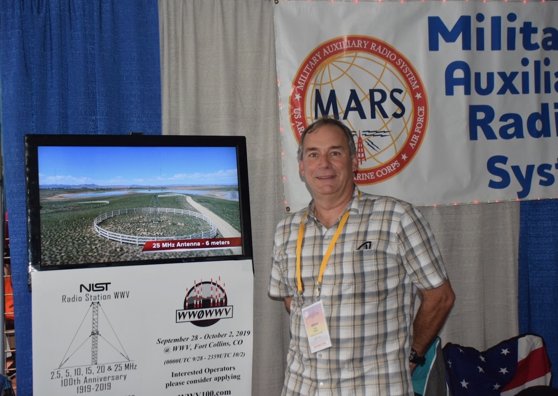 Dave Swartz, W0DAS, at HamVention 2019
